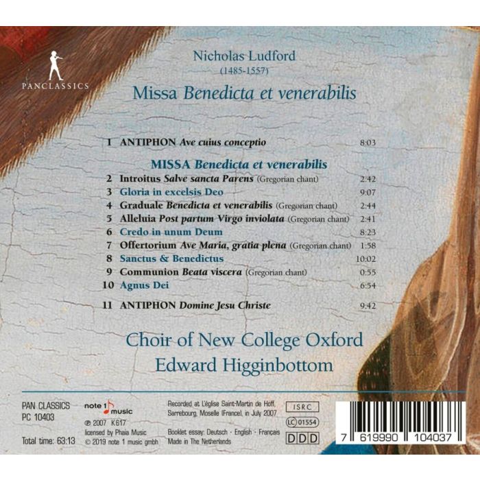 Ludford: Missa Benedicta - slide-1