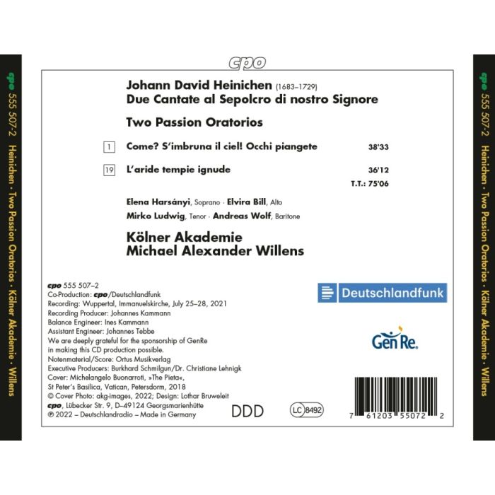 Heinichen: Two Passion Oratorios - slide-1