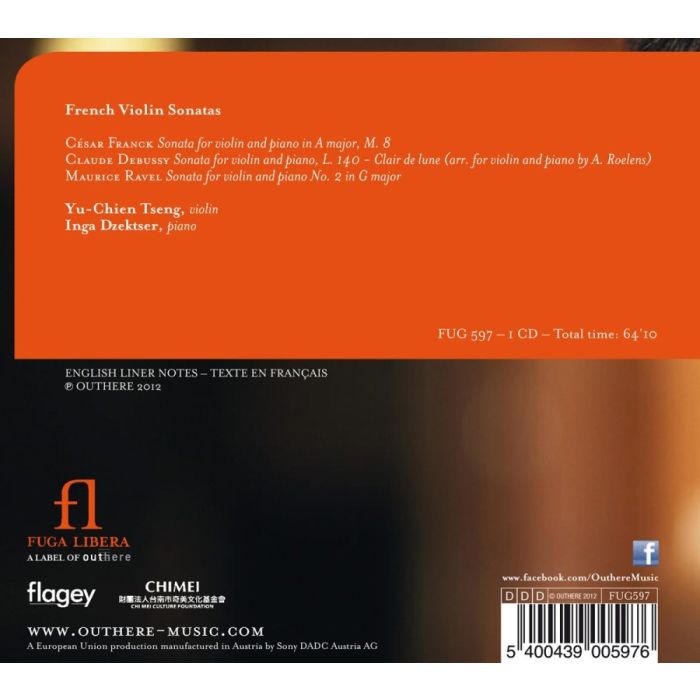 French Violin Sonatas - Franck, Ravel, Debussy - slide-1