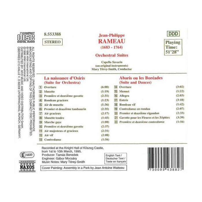 RAMEAU: La naissance d'Osiris; Abaris ou les Boréades - slide-1