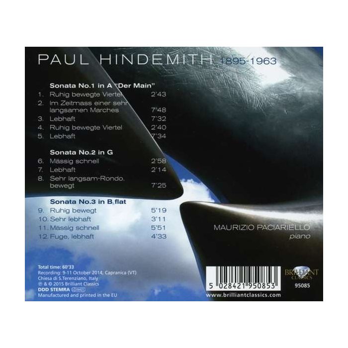 Hindemith: Complete Piano Sonatas - slide-1