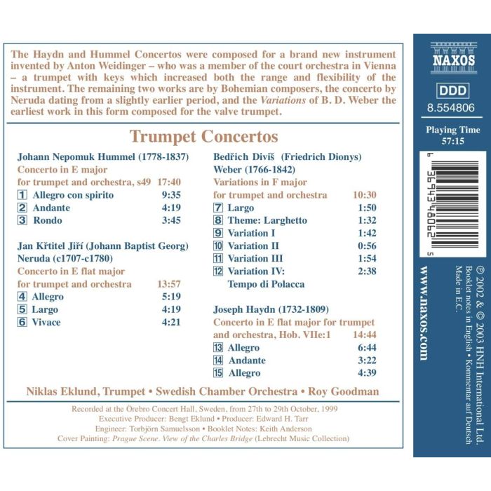 Niklas Eklund - Trumpet Concertos - slide-1
