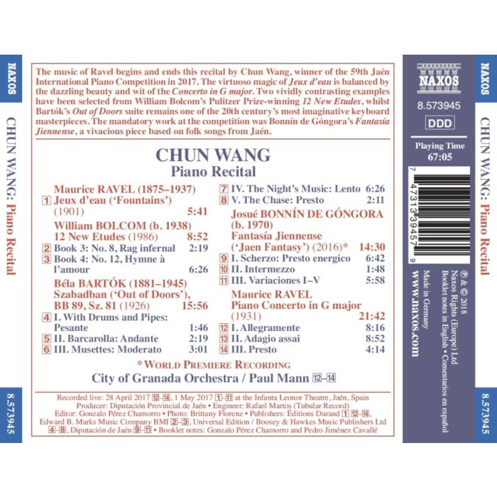 Chun Wang Piano Laureate Recital - slide-1