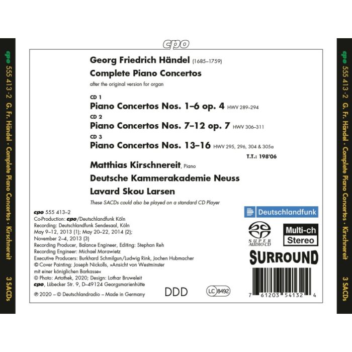 Händel: Complete Piano Concertos - slide-1