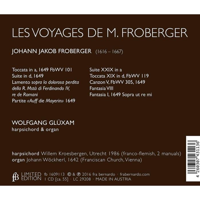 Froberger: Les Voyages de M. Froberger - slide-1