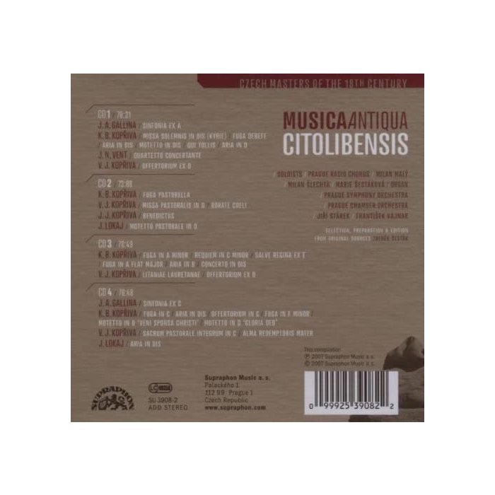 Musica Antiqua Citolibensis (Czech Masters of the 18th Century) - slide-1