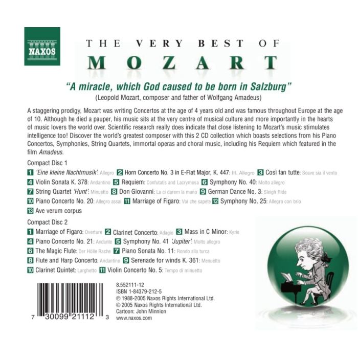 THE VERY BEST OF MOZART - slide-1