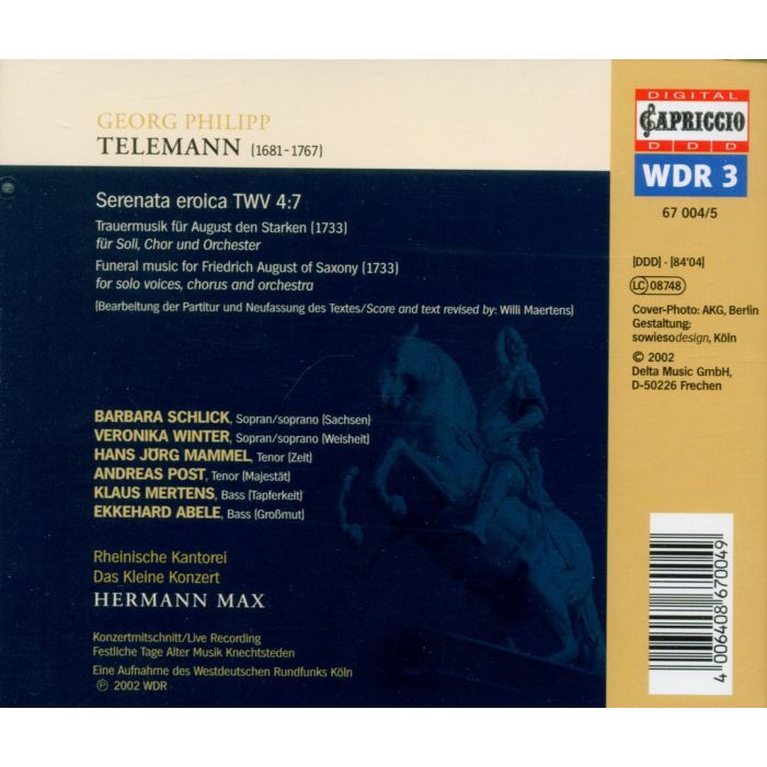 Telemann: Serenata eroica TWV4:7 - slide-1