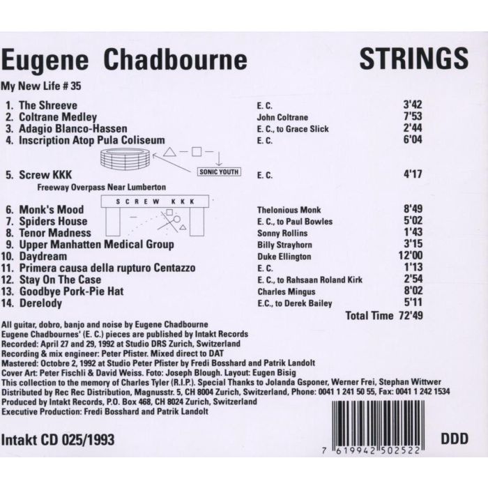 Eugene Chadbourne: Strings - slide-1