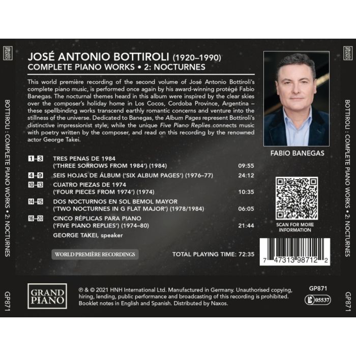 Bottiroli: Complete Piano Works Vol. 2 - Nocturnes - slide-1
