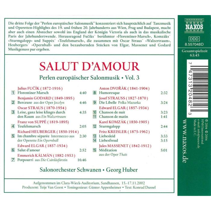 Salon Orchestra Favourites Vol. 3 - slide-1