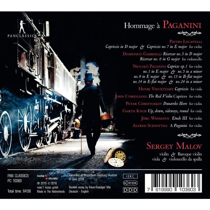 Hommage ? Paganini – Paganini, Gabrielli, Locatelli, Corigliano … - slide-1