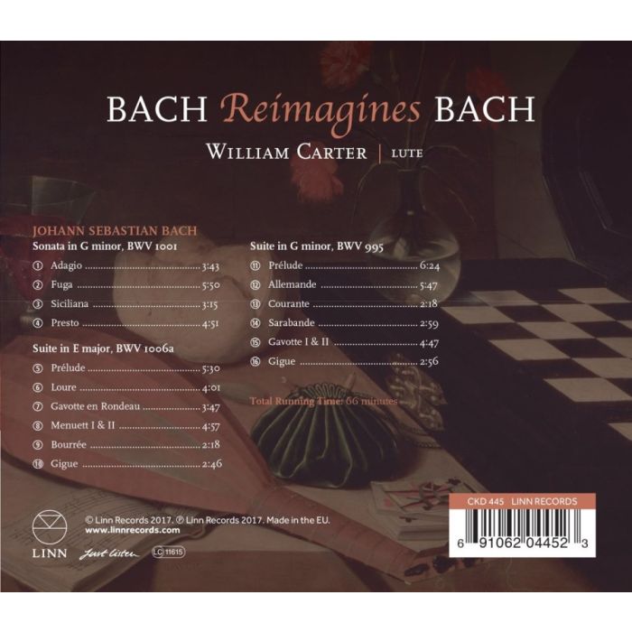 Bach Reimagines Bach - Lute Works BWV 1001; 1006 & 995 - slide-1