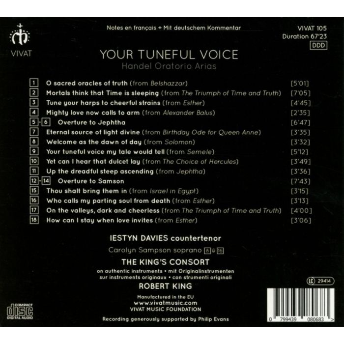 Handel: Your tuneful voice - slide-1