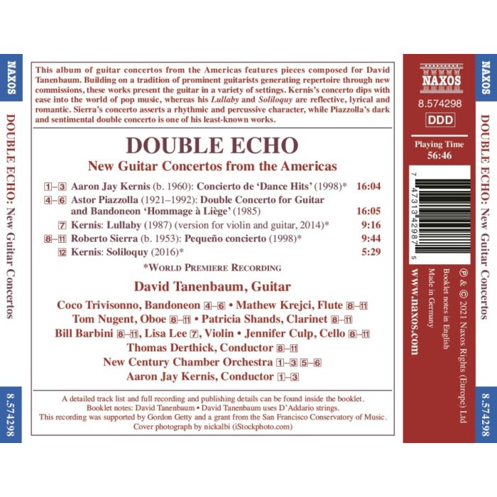 Double Echo - New Guitar Concertos from the Americas - slide-1