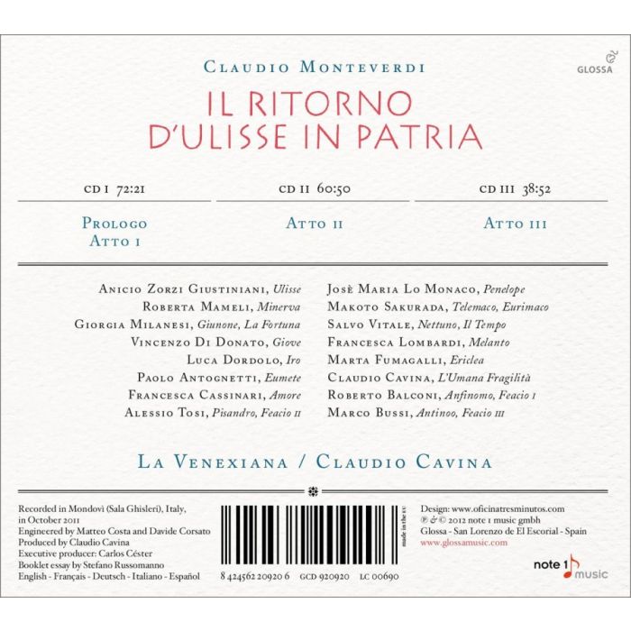 Monteverdi: Il ritorno d'Ulisse in patria - slide-1