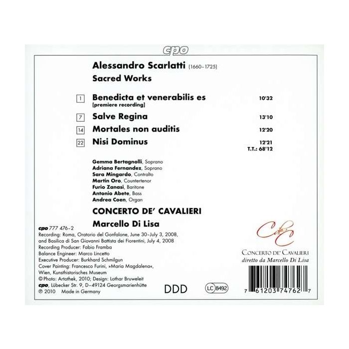 Scarlatti: Nisi Dominus, Salve Regina - slide-1