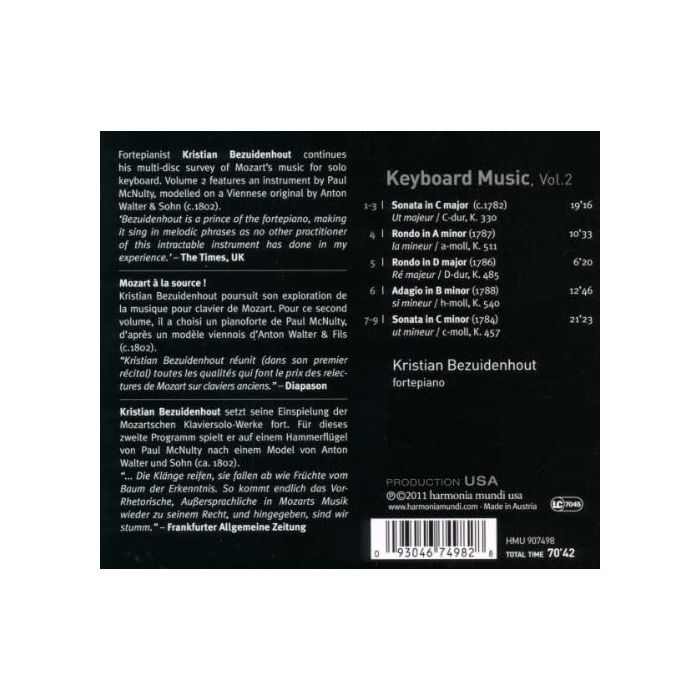 Mozart: Keyboard Music Vol. 2 - slide-1