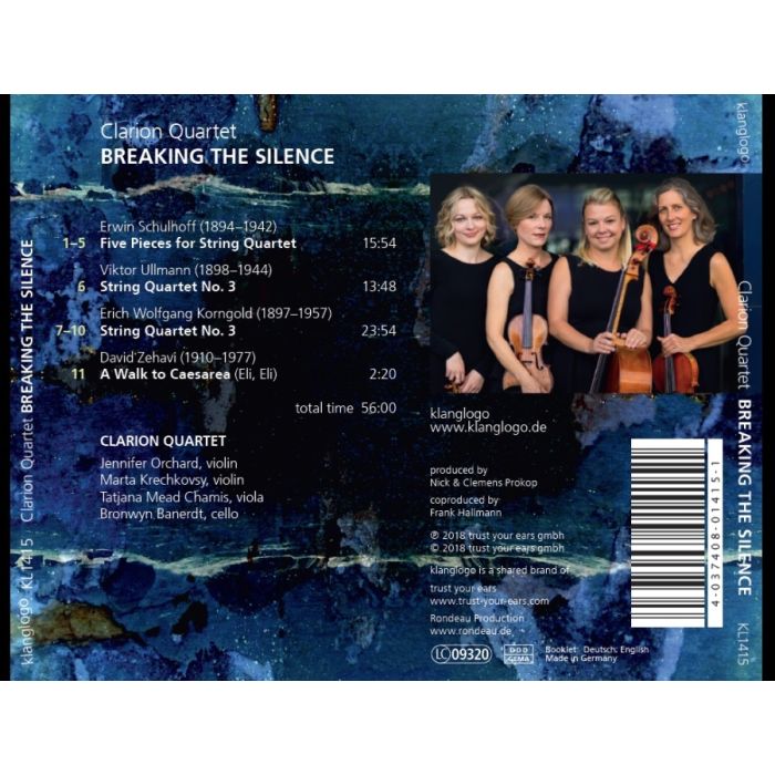 Breaking the Silence - Korngold; Ullmann; Schulhoff - slide-1