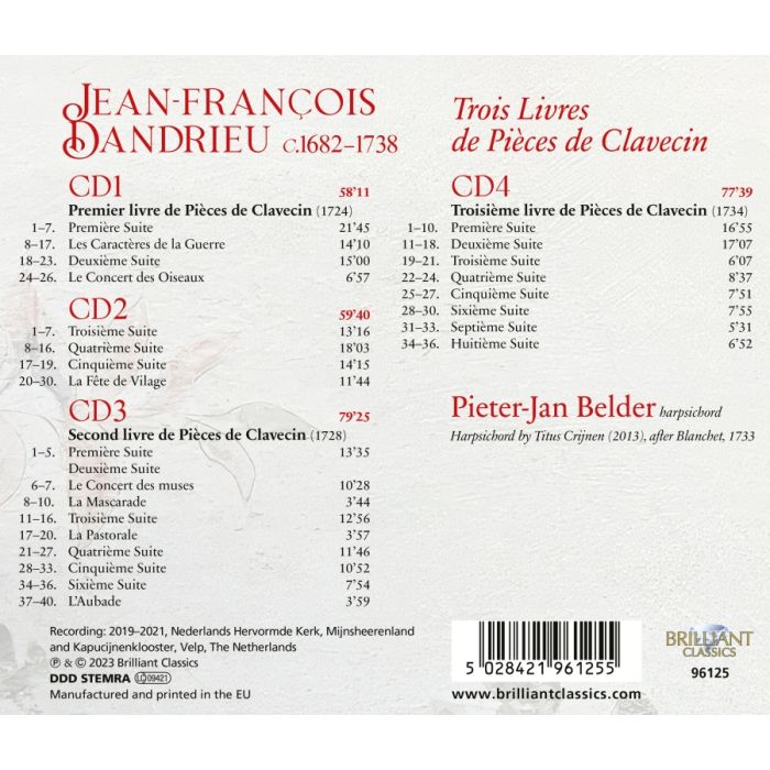 Dandrieu: Trois Livres de Pièces de Clavecin - slide-1