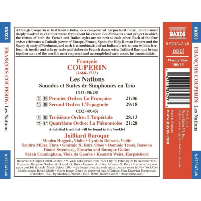 Couperin: Les Nations, Sonades et Suites de Simphonies en Trio - slide-1