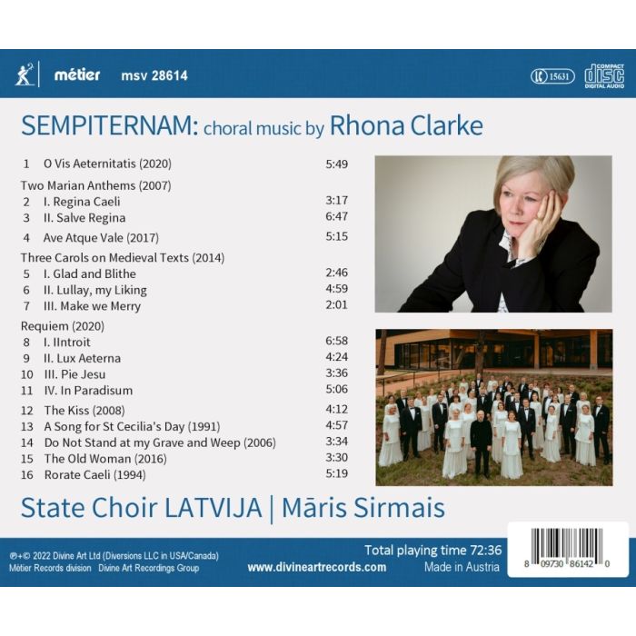 Sempiternam - Choral Music by Rhona Clarke - slide-1