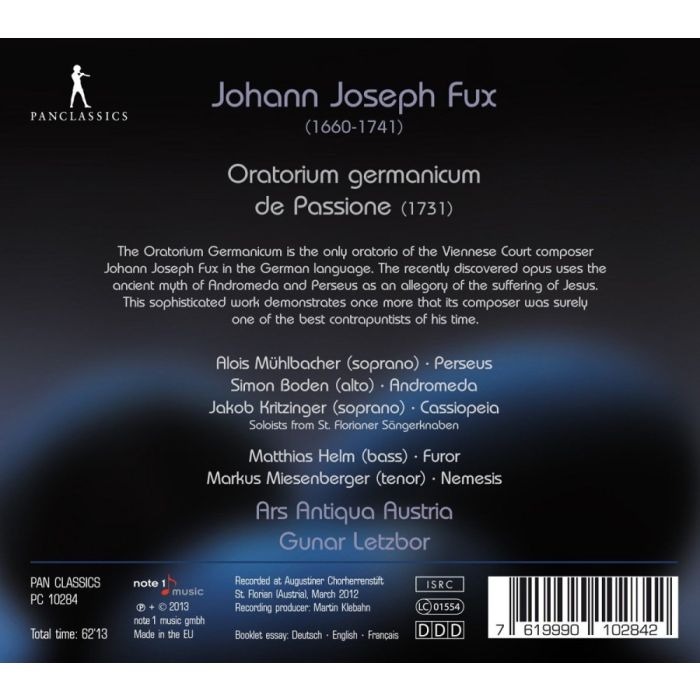 Fux: Oratorium Germanicum de Passione - slide-1