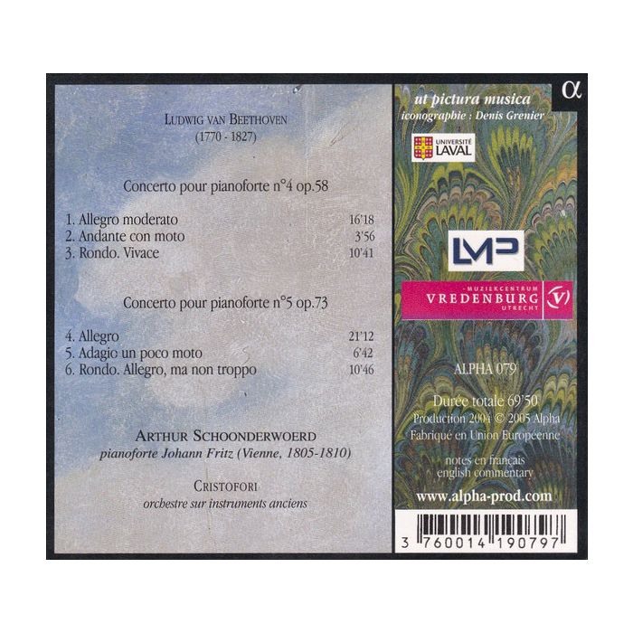 BEETHOVEN: Concerti 4 & 5 pour le pianoforte - slide-1