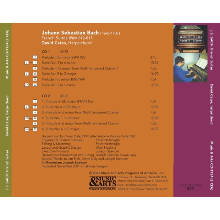 Bach: The French Suites - slide-1