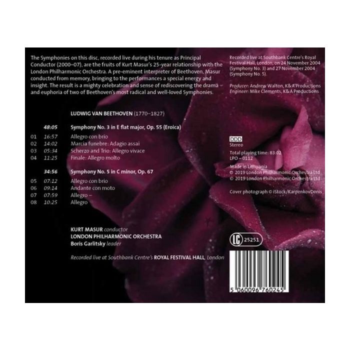 Beethoven: Symphonies Nos. 3 and 5 - slide-1
