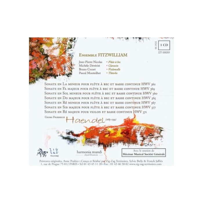 Handel: Sonates pour flute a bec - slide-1
