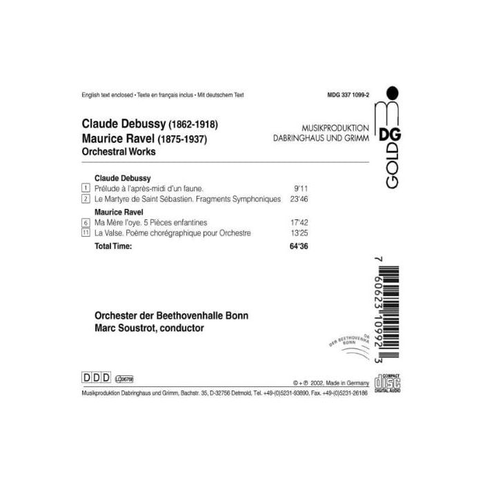 DEBUSSY/RAVEL: Orchestral Works - slide-1