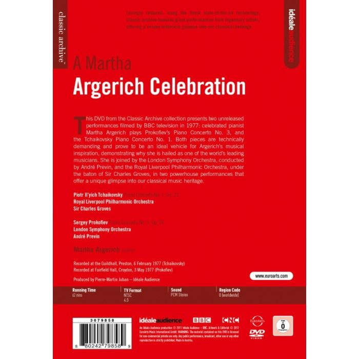 Argerich Martha plays Tchaikovsky & Prokofiev  - slide-1