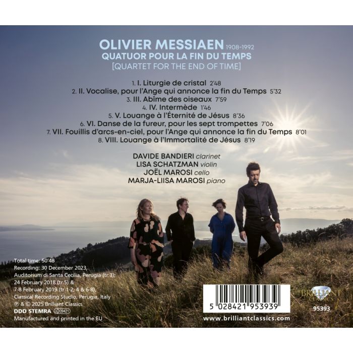 Messiaen: Quatuor pour la fin du temps - slide-1
