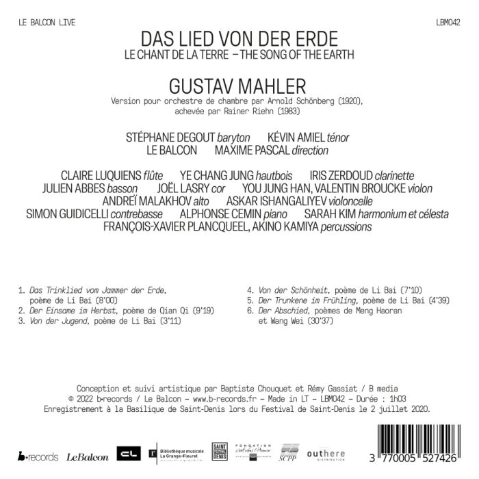 Mahler: Das Lied von der Erde - slide-1