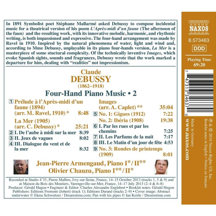 Debussy: Four-Hand Piano Music Vol. 2 - slide-1