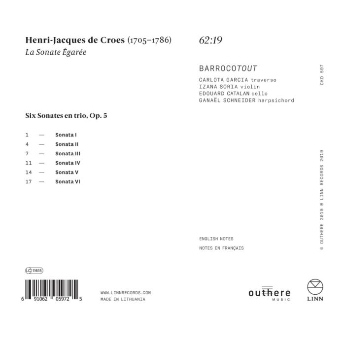 de Croes: La Sonate Égarée - slide-1