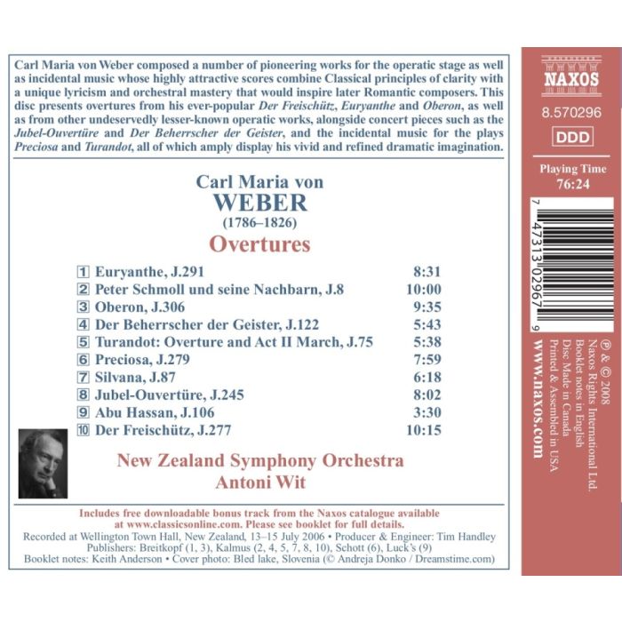 Weber: Overtures - slide-1