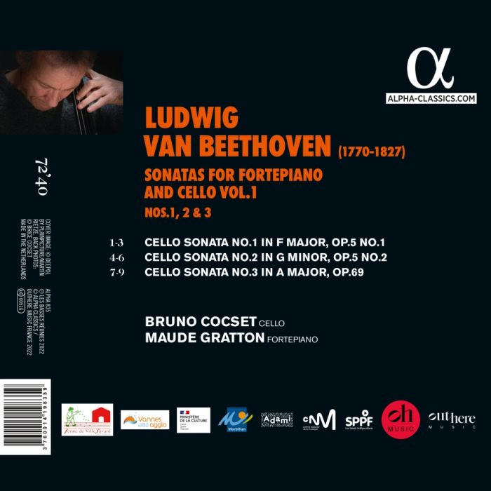Beethoven: Sonatas for Fortepiano and Cello Vol. 1 - slide-1