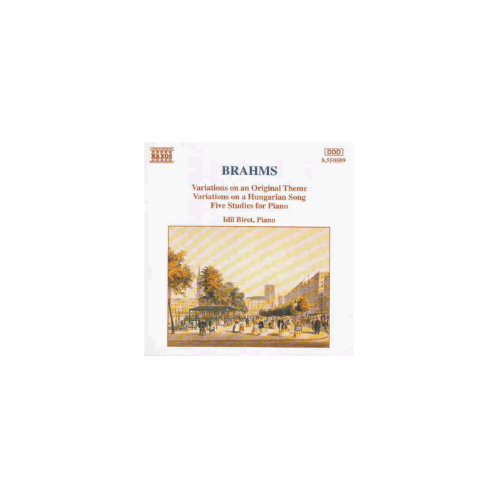 BRAHMS: Variations, Op. 21 / 5 Piano Studies