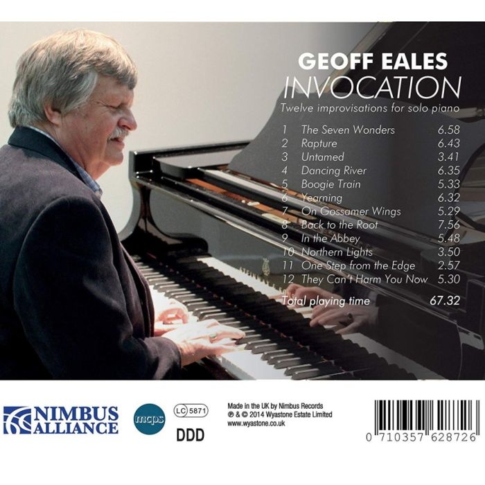 Eales, Geoff: Invocation - 12 Improvisations for Solo Piano - slide-1