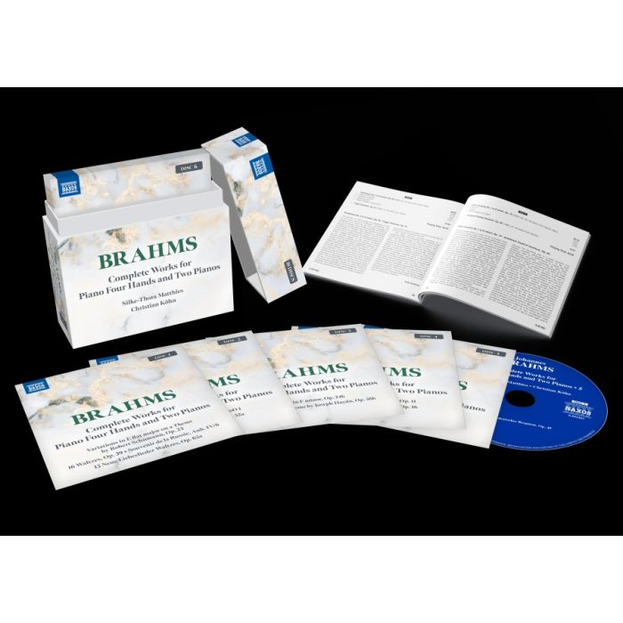 Brahms: Complete Works for Piano Four Hands and Two Pianos - slide-3