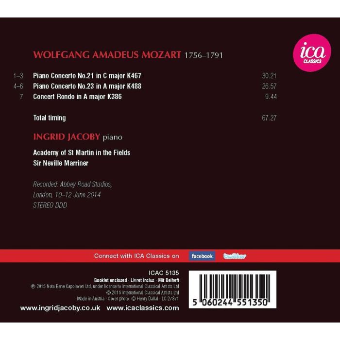 Mozart: Piano Concertos No. 21 & No. 23, Rondo - slide-1