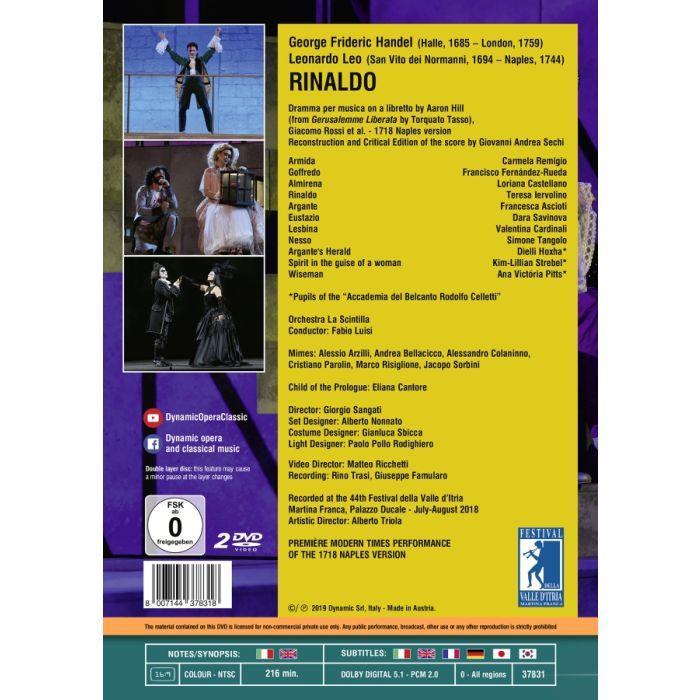 Handel: Rinaldo - slide-1