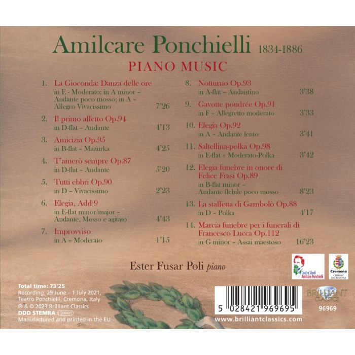 Ponchielli: Piano Music - slide-1