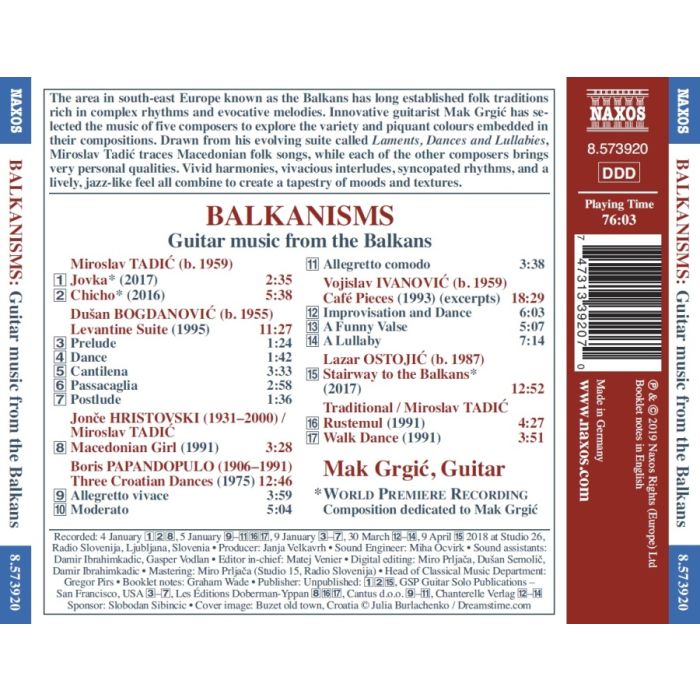 Balkanisms - Guitar music from the Balkans - slide-1