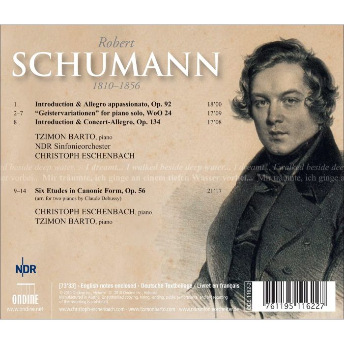 Schumann: Introduction & Allegro (Including Introduction & Allegro Appassionato, Six Etudes) - slide-1