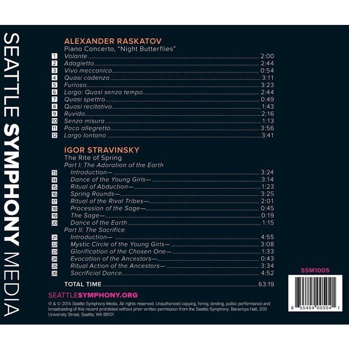 Raskatov: Piano Concerto,  Stravinsky: The Rite of Spring - slide-1