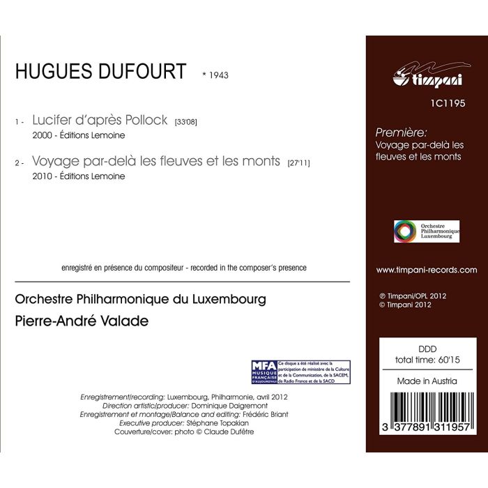 Dufourt: Lucifer d’après Pollock, Voyage par-delà les fleuves et les monts - slide-1