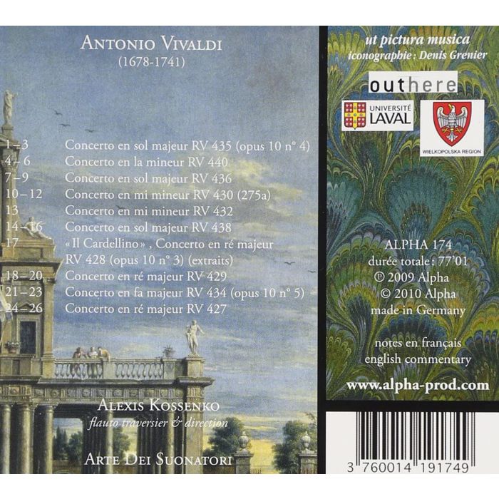 VIVALDI: Concerti per il flauto traversier - slide-1